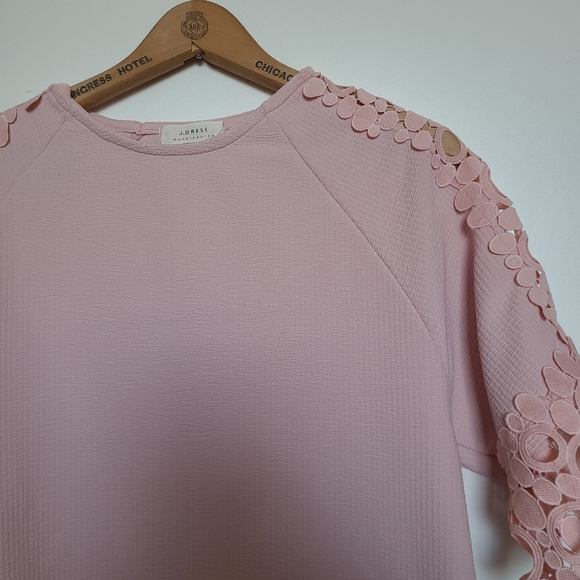 🌸J.Dress - Pink Cut Out Top - Size L - Picture 2 of 9